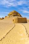 Wadi al Hitan-Faiyum-Egypt Eroded bluff at Wadi el-Hitan paleontological site Art Print